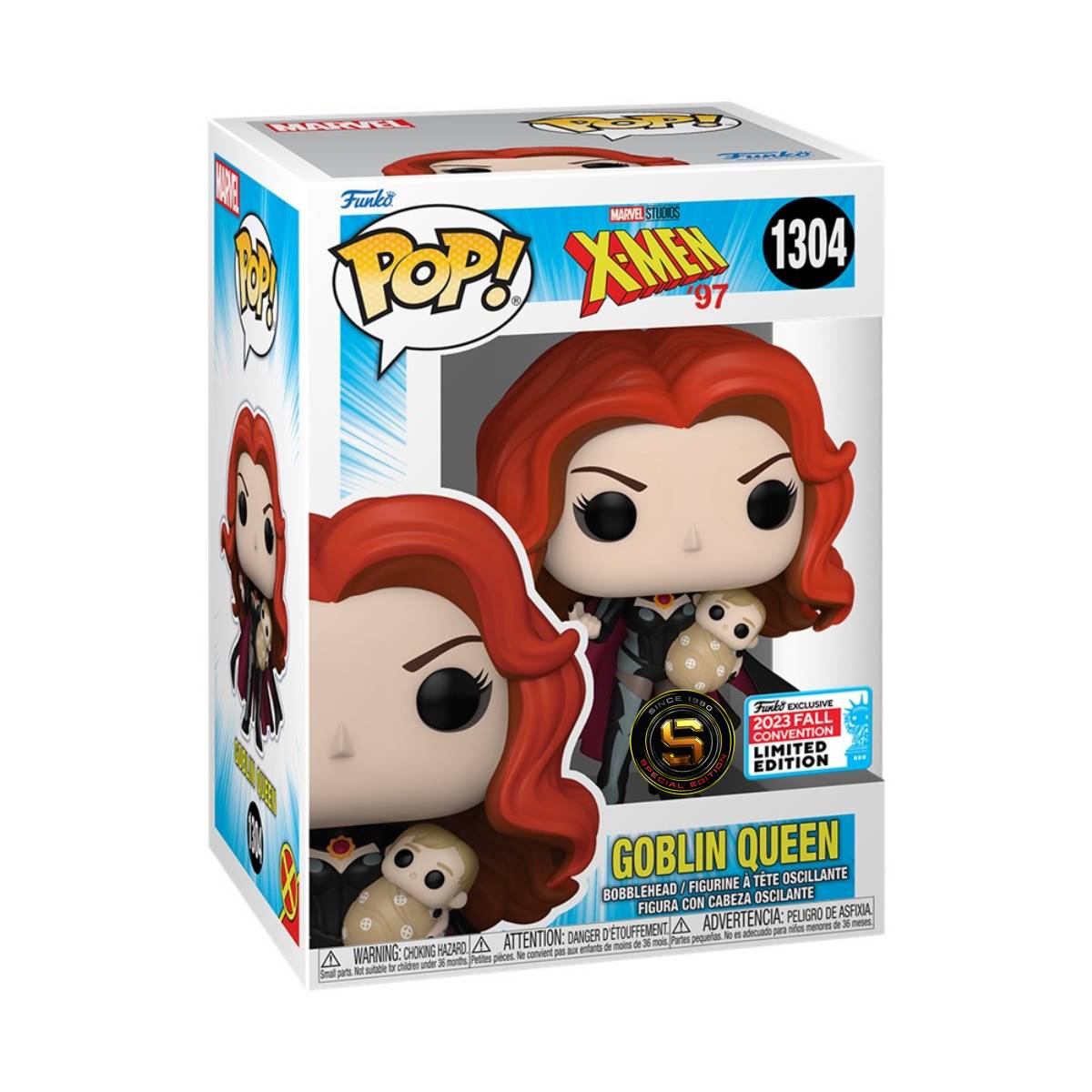 FUNKO POP MARVEL X-MEN 97 GOBLIN QUEEN 1304 NYCC 2023 EXCLUSIVO SAHARIS