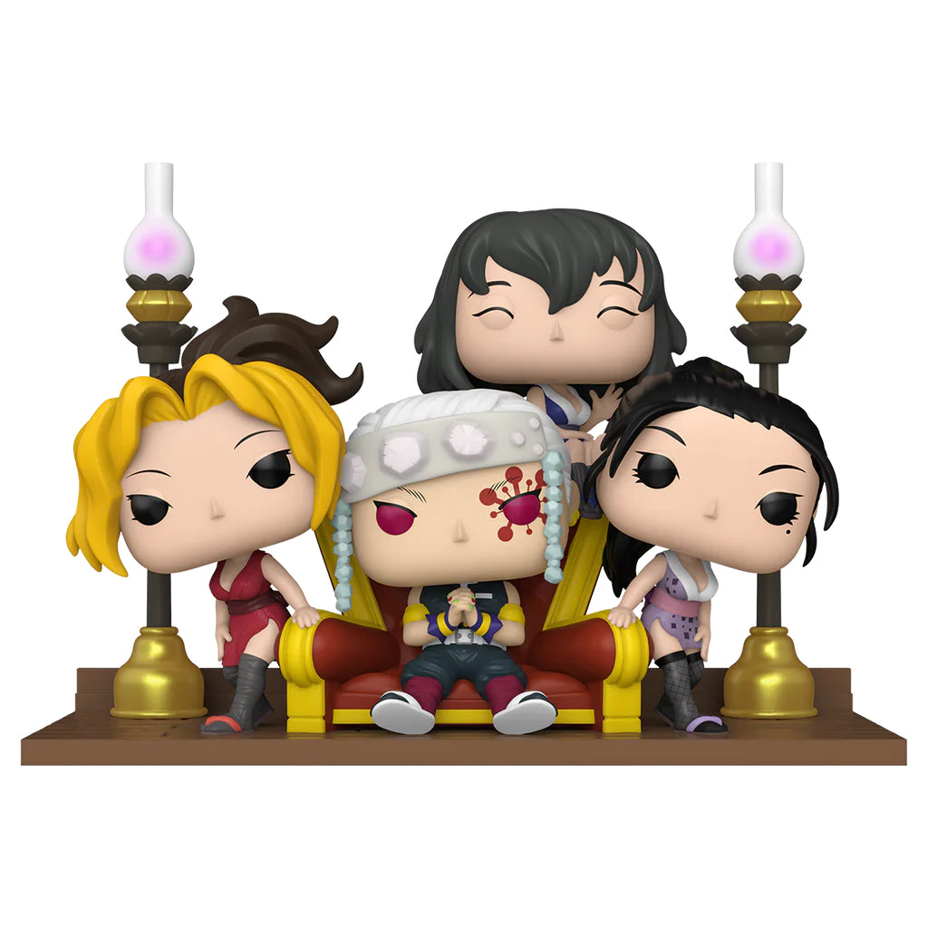 FUNKO POP MOMENT ANIME DEMON SLAYER TENGEN WITH HIS WIVES 1944