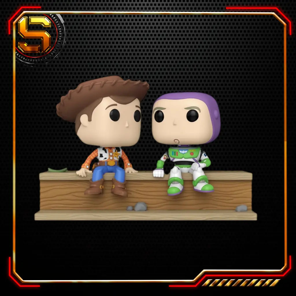 FUNKO POP MOMENT DISNEY TOY STORY 30TH ANNIVERSARY WOODY AND BUZZ 1599