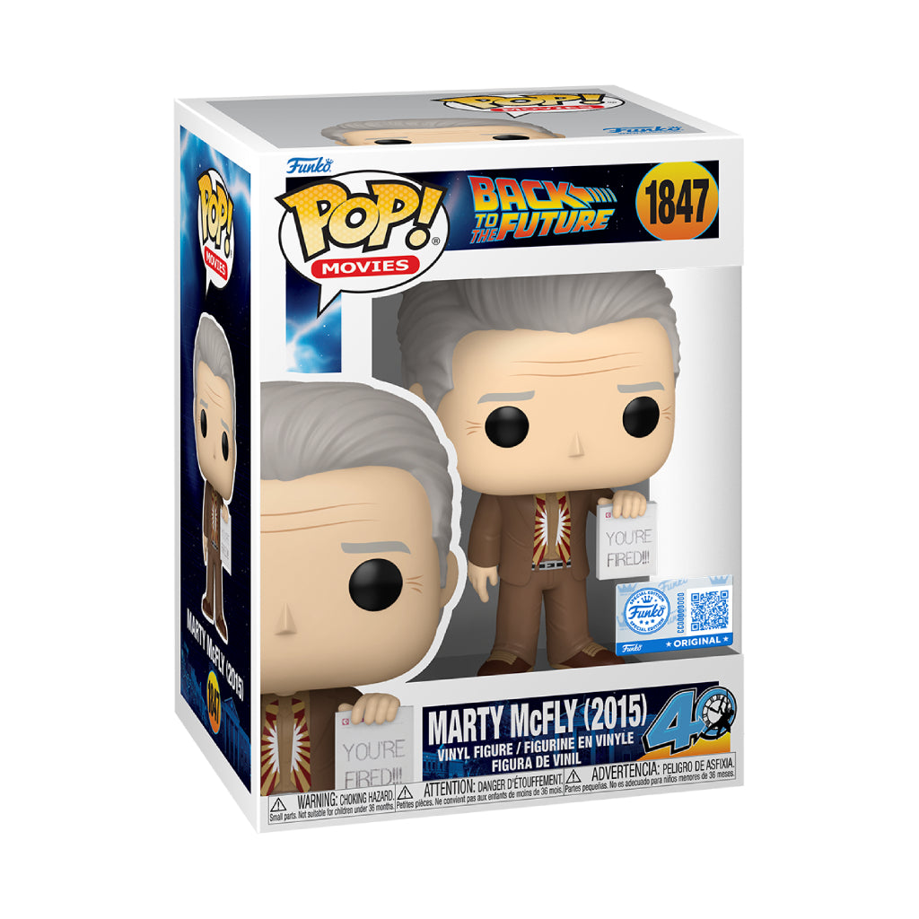 FUNKO POP MOVIES BACK TO THE FUTURE MARTY MCFLY (2015) 1847