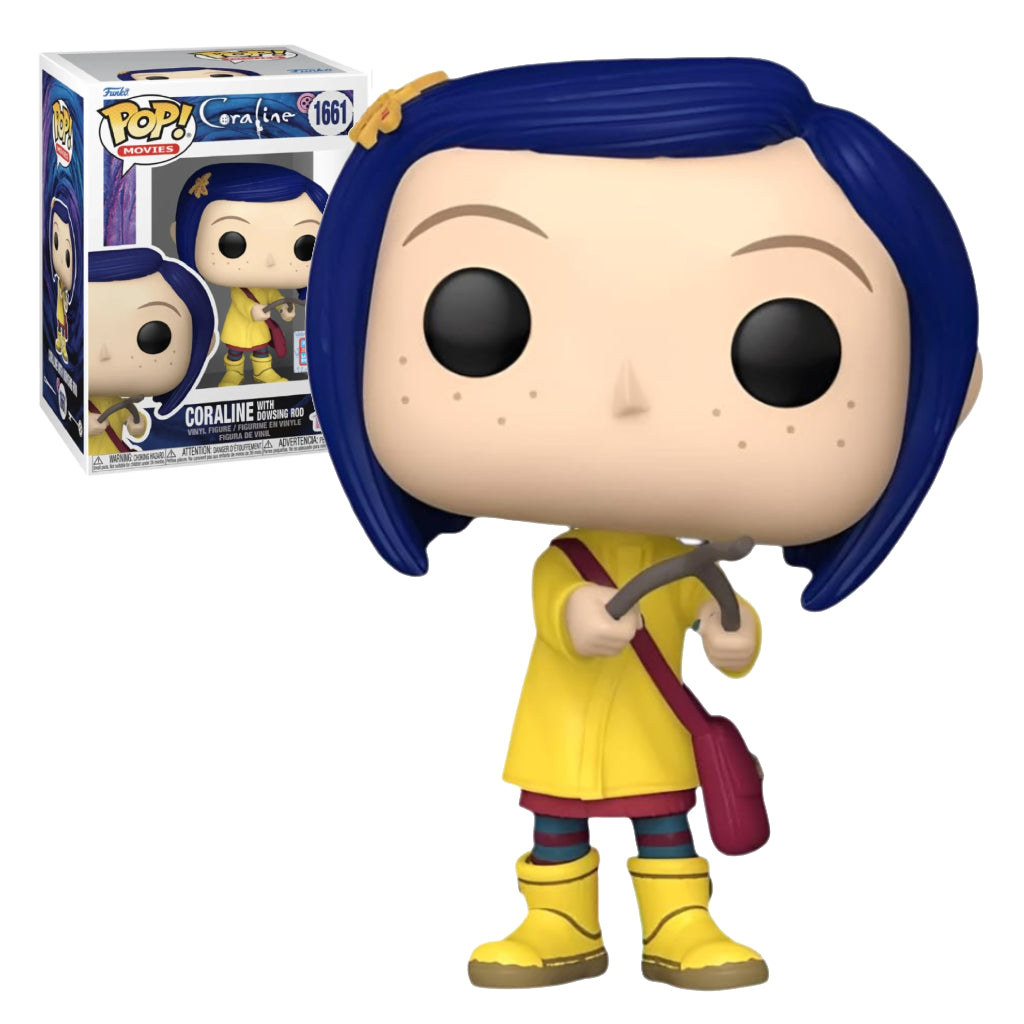 FUNKO POP MOVIES CORALINE 15 YEARS CORALINE WITH DOWSING ROD 1661