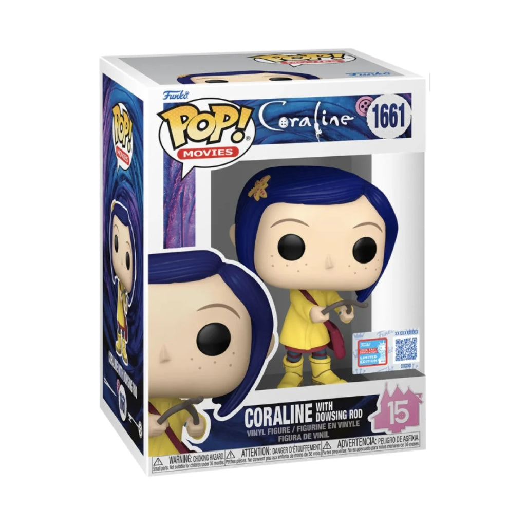 FUNKO POP MOVIES CORALINE 15 YEARS CORALINE WITH DOWSING ROD 1661