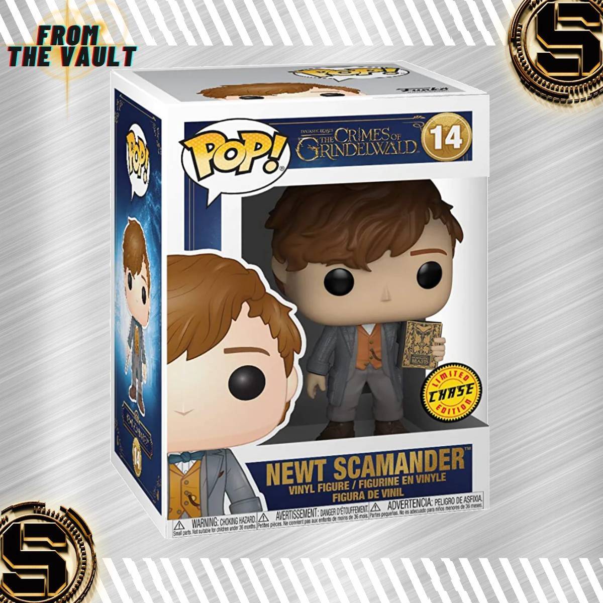 FUNKO POP MOVIES FANTASTIC BEAST CRIMES OF GRINDELWALD NEWT SCAMANDER 14 CHASE