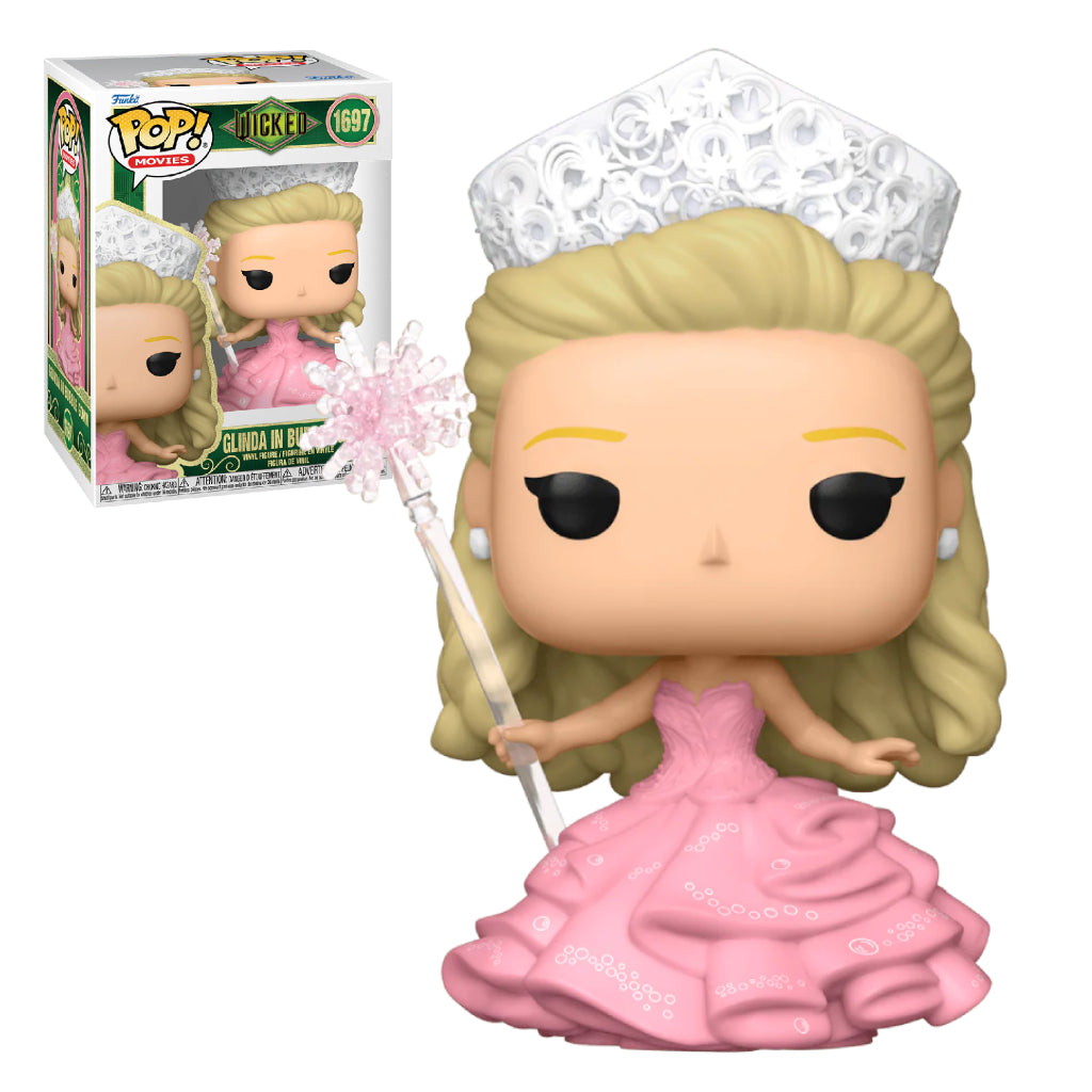 FUNKO POP MOVIES WICKED GLINDA IN BUBBLE GOWN 1697