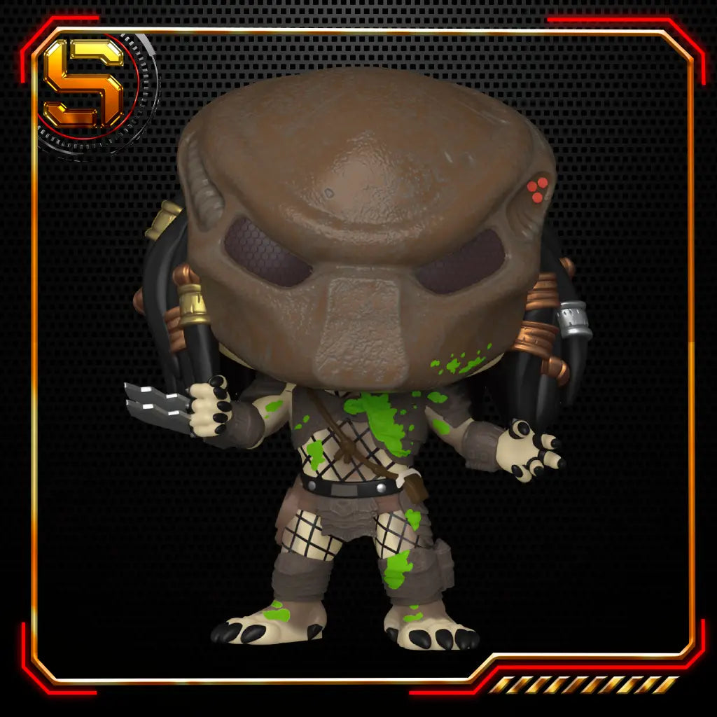 FUNKO POP PLUS MOVIES PREDATOR 2 CITY HUNTER BATTLE DAMAGED PREDATOR 1752