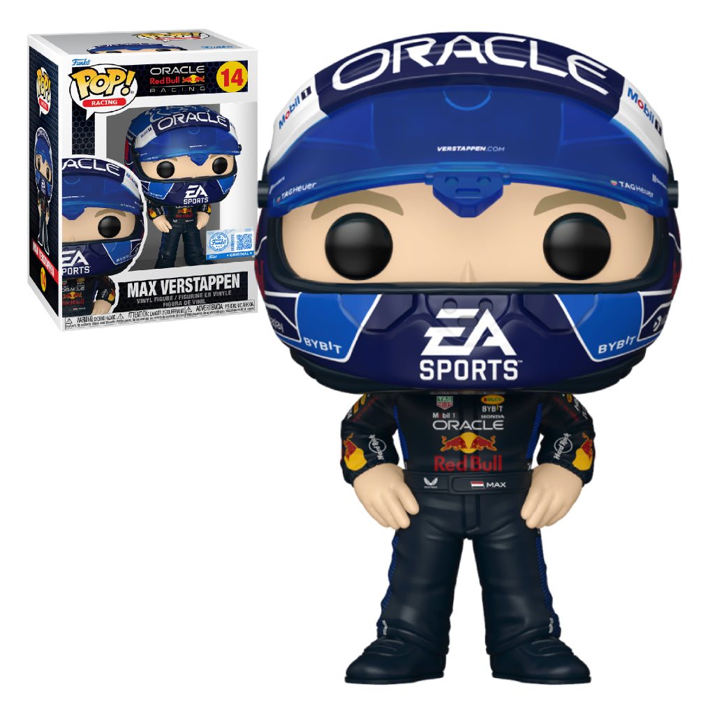 FUNKO POP RACING F1 ORACLE RED BULL RACING MAX VERSTAPPEN WITH USA HELMET 14