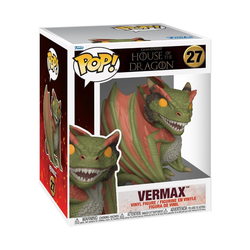 FUNKO POP SUPER TV HOUSE OF THE DRAGON VERMAX 27