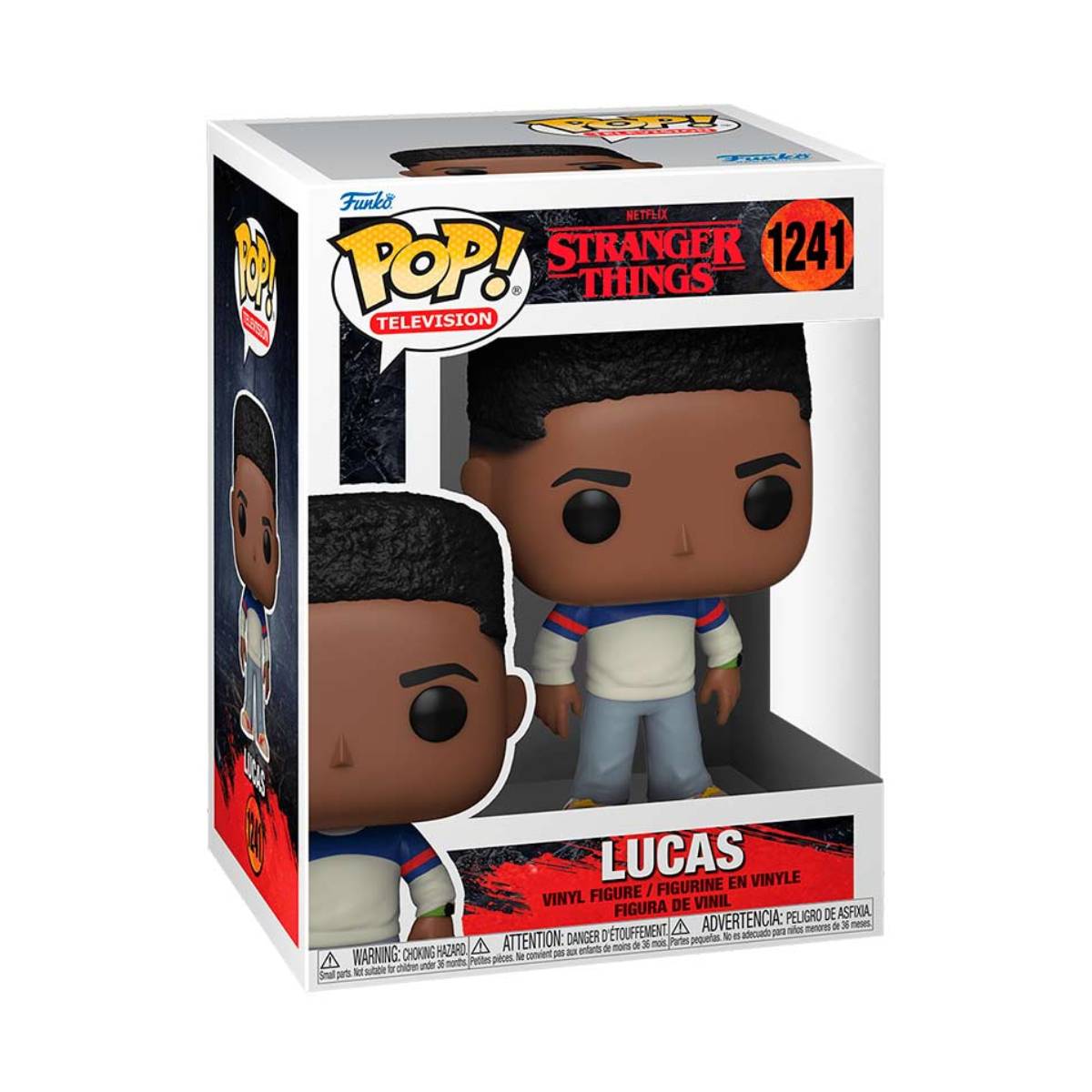 FUNKO POP TV NETFLIX STRANGER THINGS LUCAS 1241