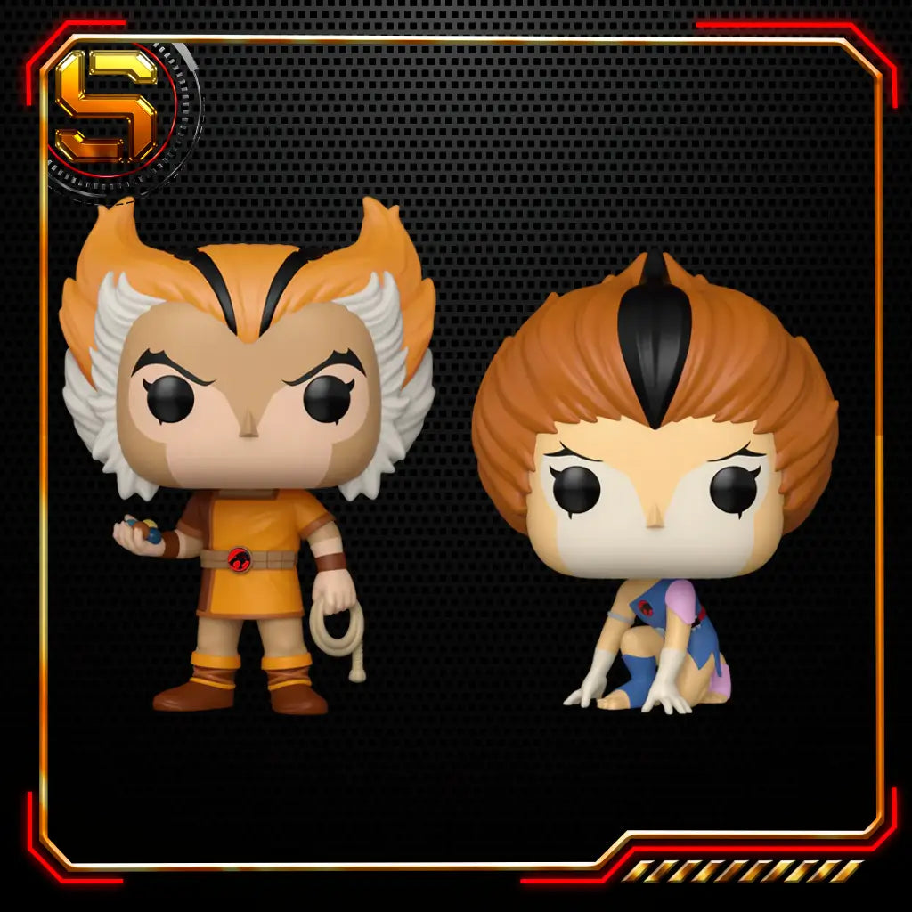 FUNKO POP TV THUNDERCATS WILYKAT AND WILYKIT 2PK