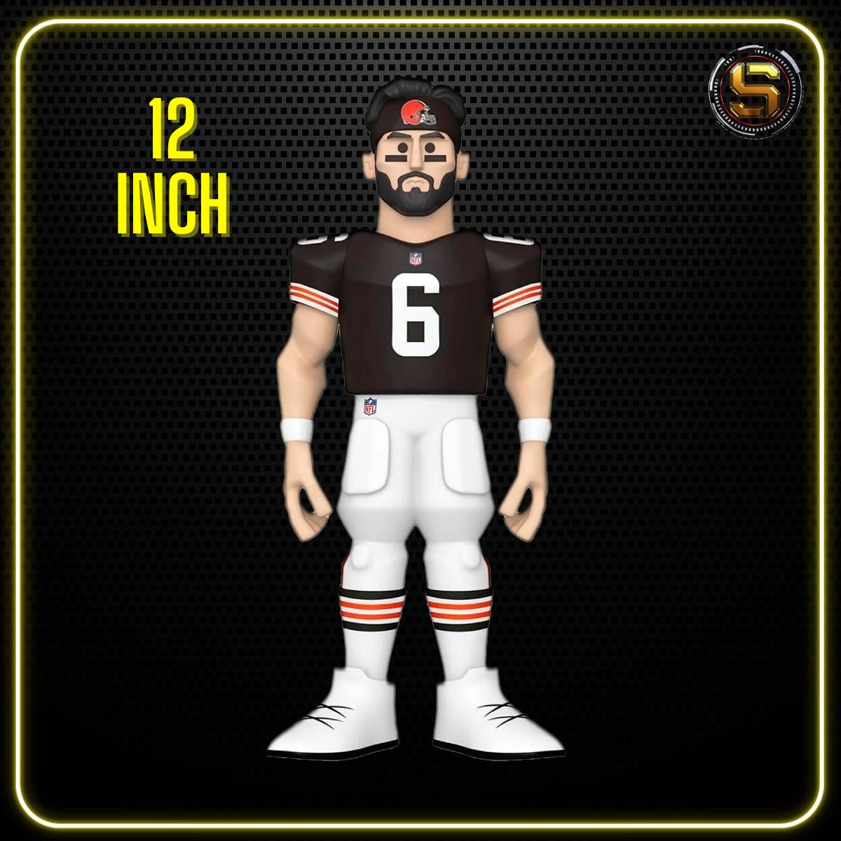 NFL Cleveland Browns Baker Mayfield 12-Inch Vinyl Gold