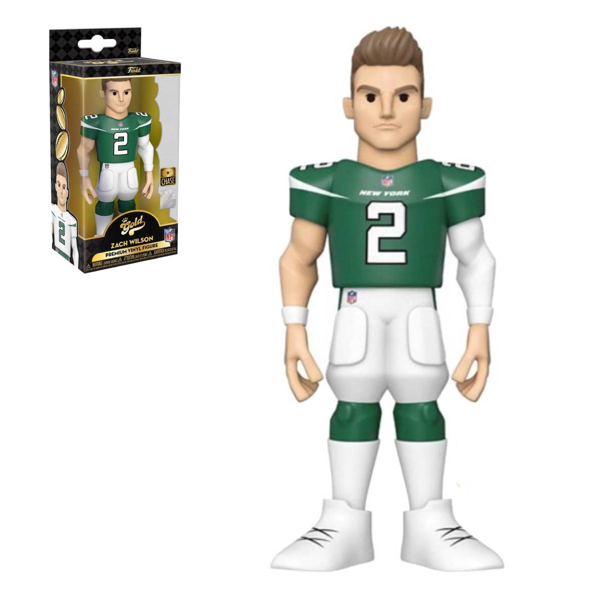 FUNKO VINYL GOLD NFL JETS ZACH WILSON CHASE