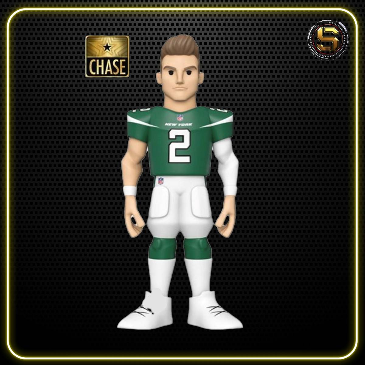 Funko Gold NFL New York Jets Zach Wilson Chase Premium 5 -   Israel