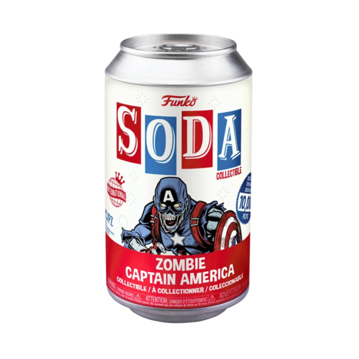 FUNKO VINYL SODA MARVEL WHAT IF ZOMBIE CAPTAIN AMERICA