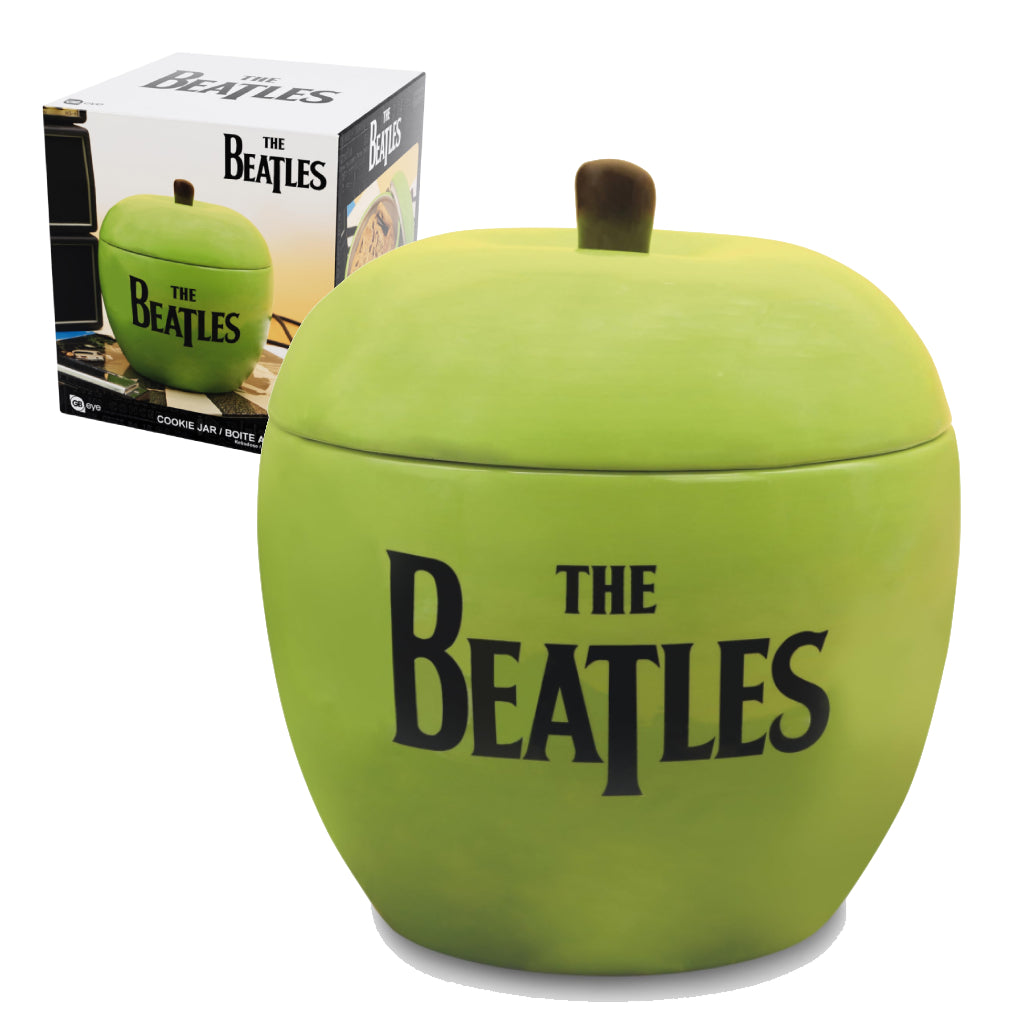 ABYSSE COLLECTIBLE THE BEATLES APPLE RECORDS COOKIE JAR