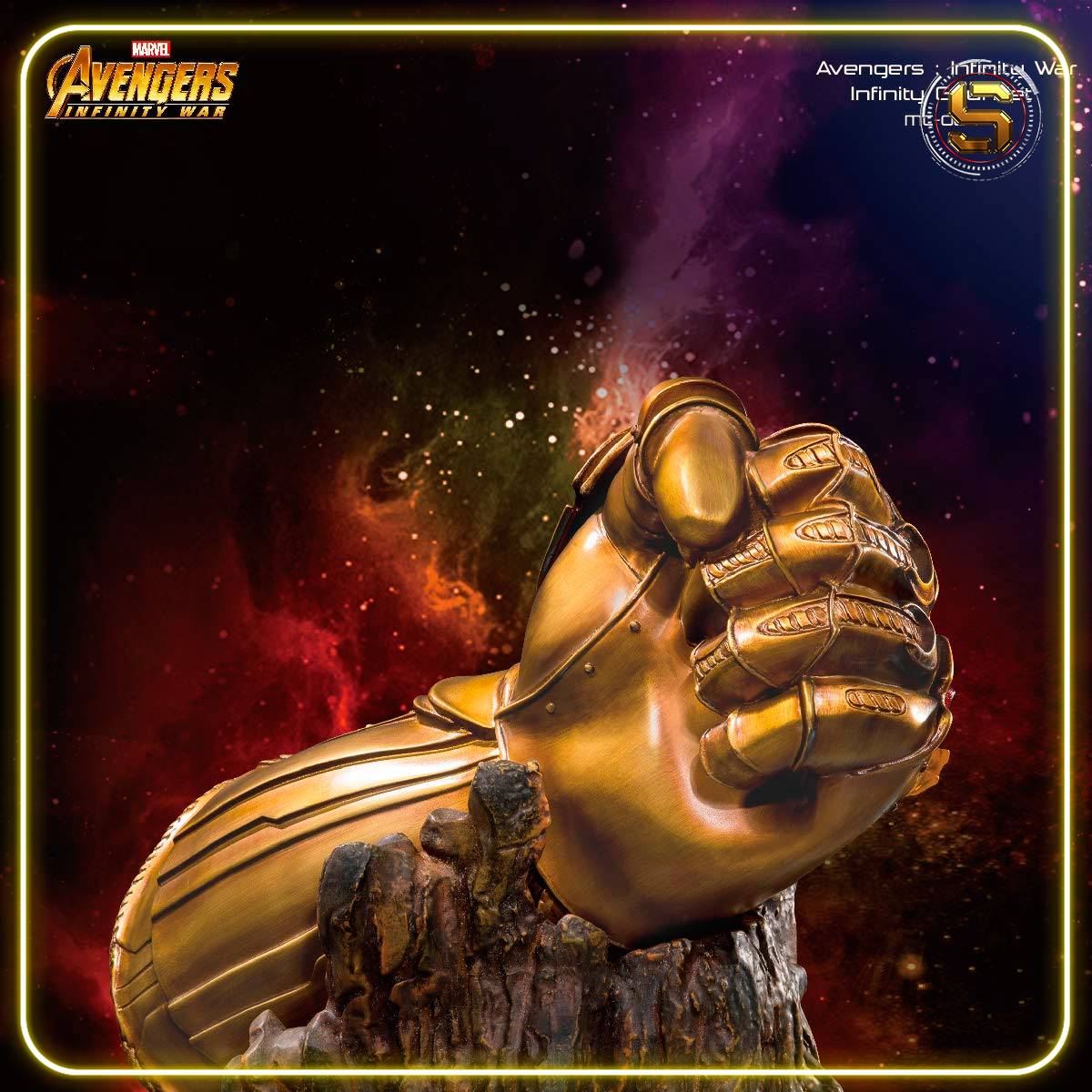 BEAST KINGDOM MARVEL AVENGERS INFINITY WAR INFINITY GAUNTLET REPLICA
