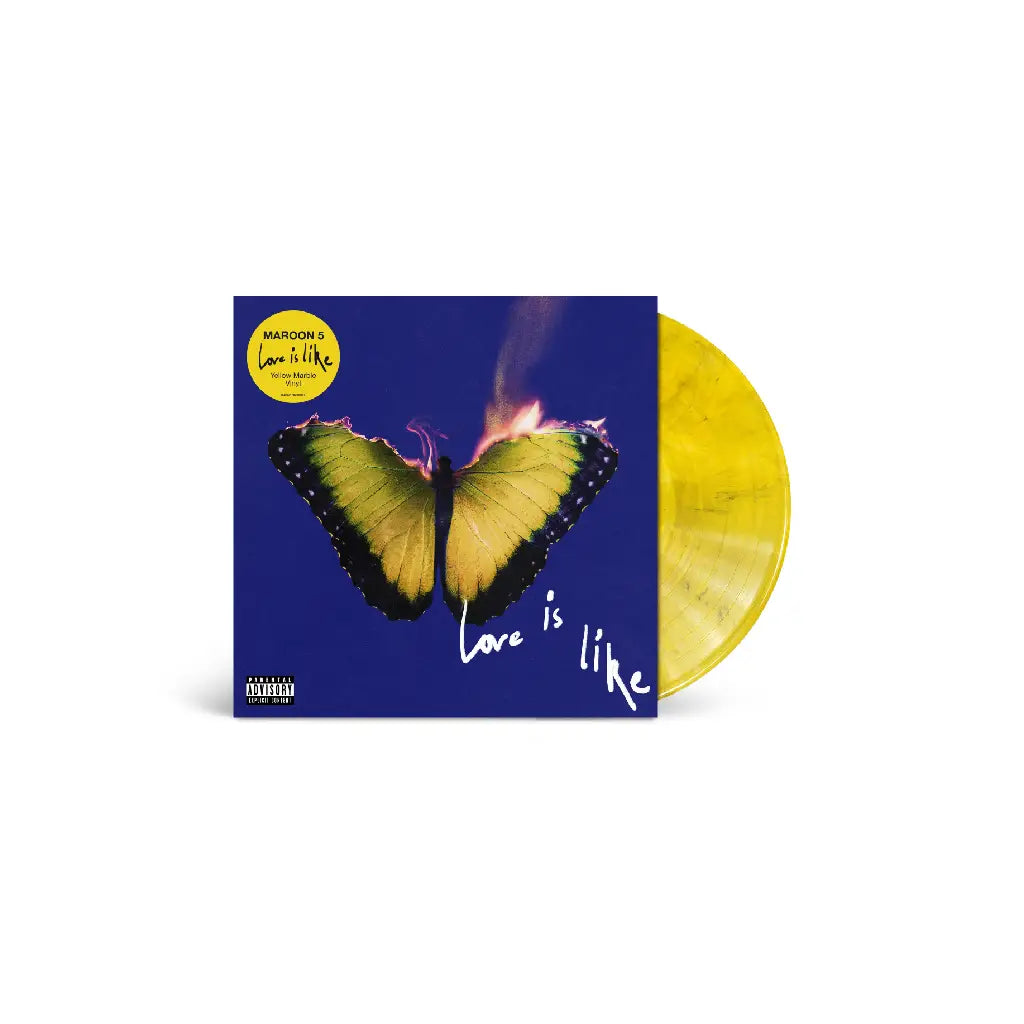 MAROON 5 / LOVE IS LIKE (YELLOW MARBLE VINYL)