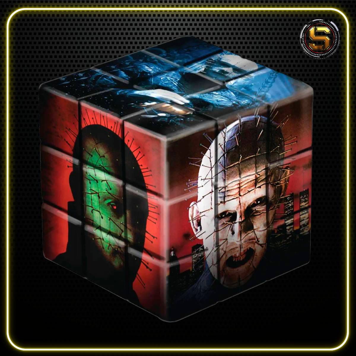 MEZCO TOYZ HELLRAISER PINHEAD PUZZLE BLOX