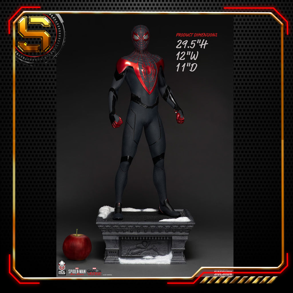 PCS MARVEL SPIDER-MAN MILES MORALES 1:3 SCALE STATUE EXCLUSIVE