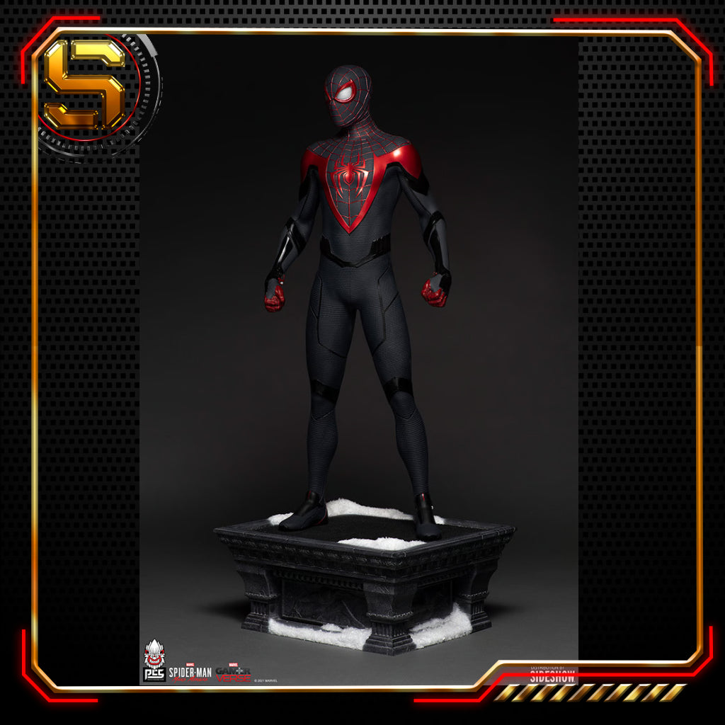 PCS MARVEL SPIDER-MAN MILES MORALES 1:3 SCALE STATUE EXCLUSIVE