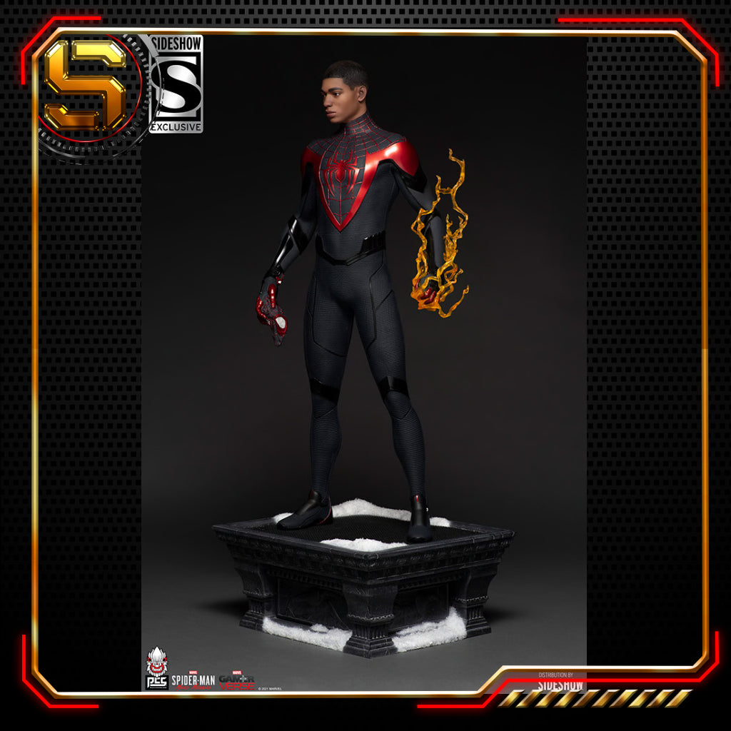 PCS MARVEL SPIDER-MAN MILES MORALES 1:3 SCALE STATUE EXCLUSIVE