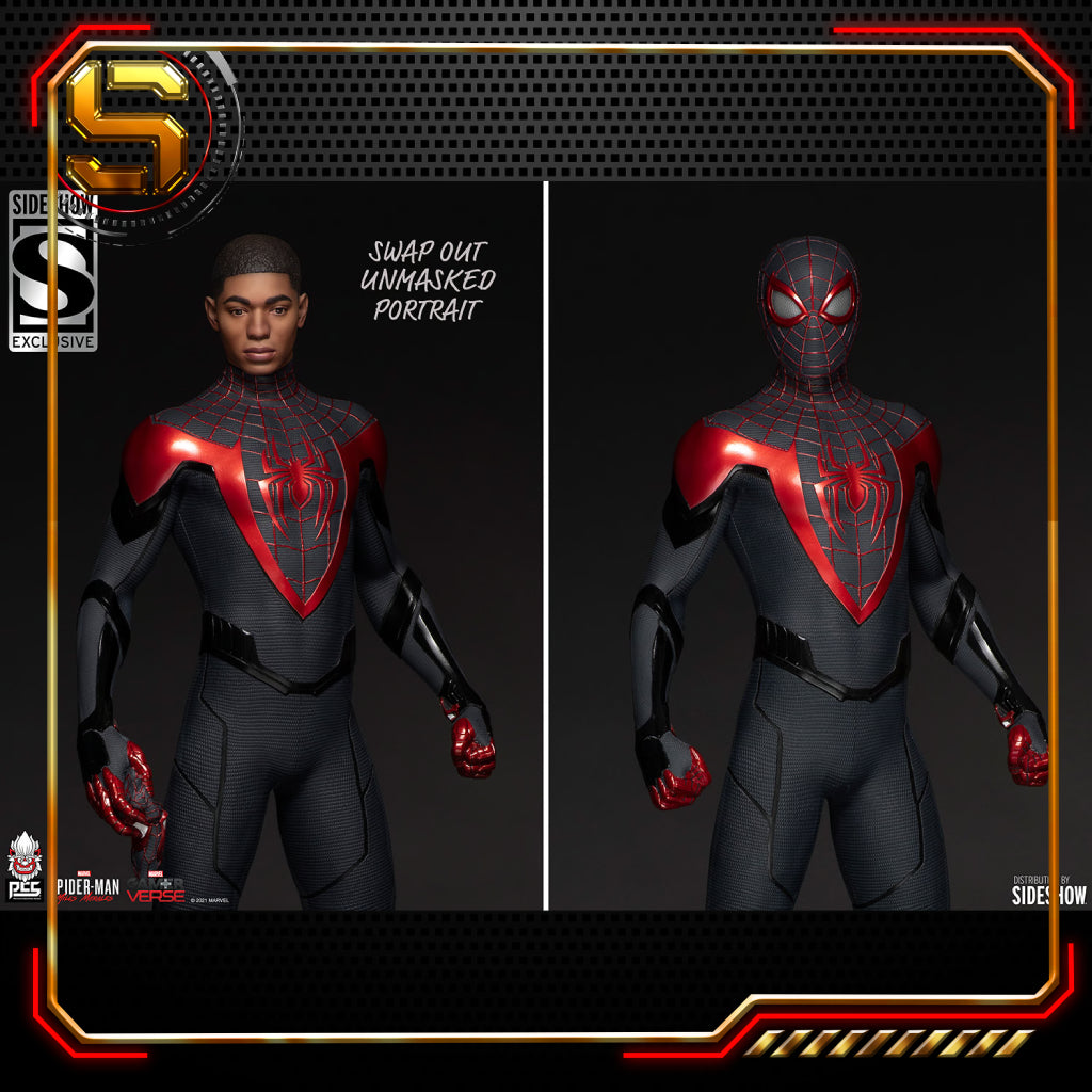PCS MARVEL SPIDER-MAN MILES MORALES 1:3 SCALE STATUE EXCLUSIVE