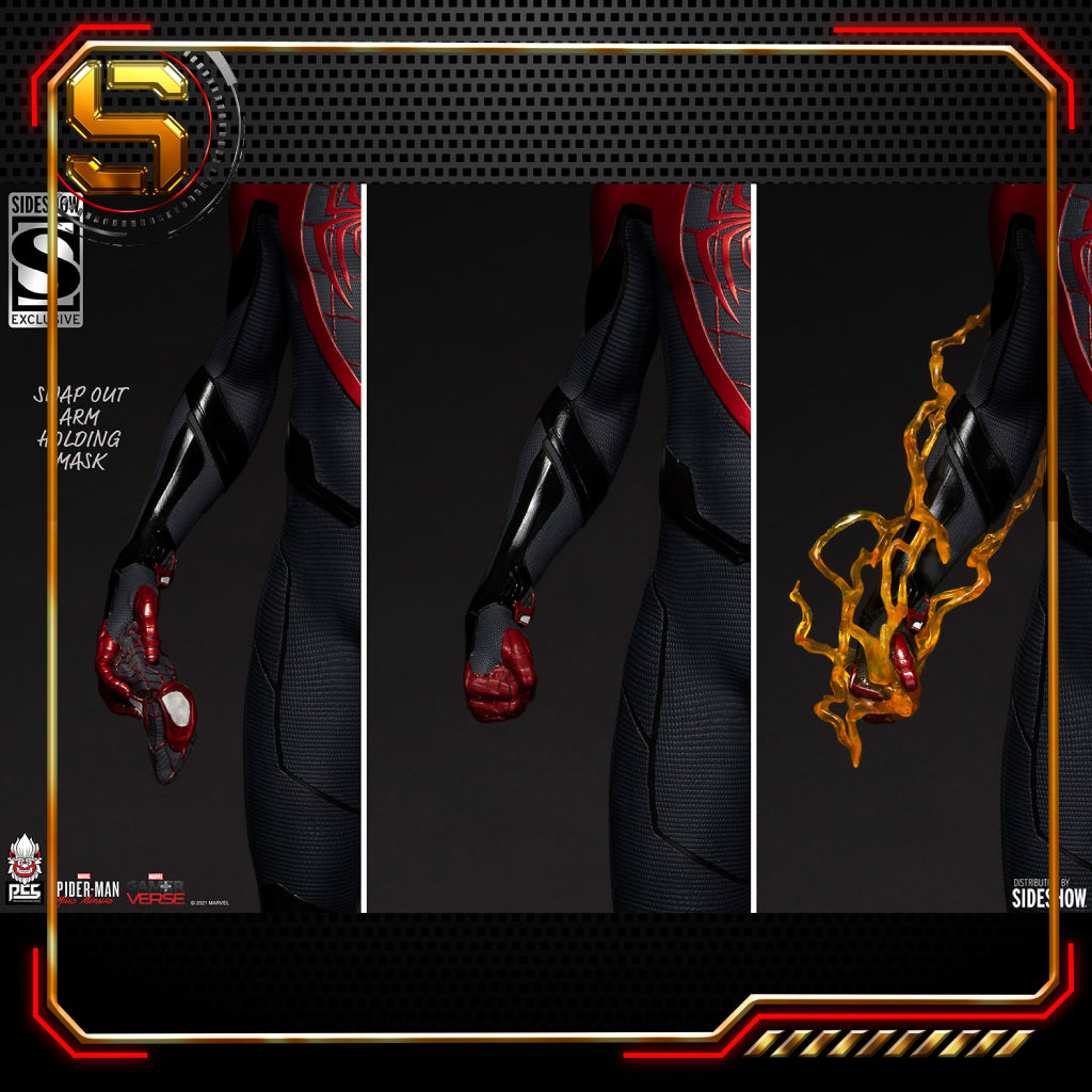 PCS MARVEL SPIDER-MAN MILES MORALES 1:3 SCALE STATUE EXCLUSIVE