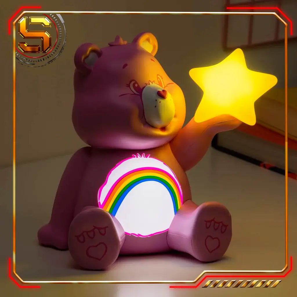 PALADONE ANIMATION CARE BEARS CHEER BEAR GLOBUDDIES LIGHT