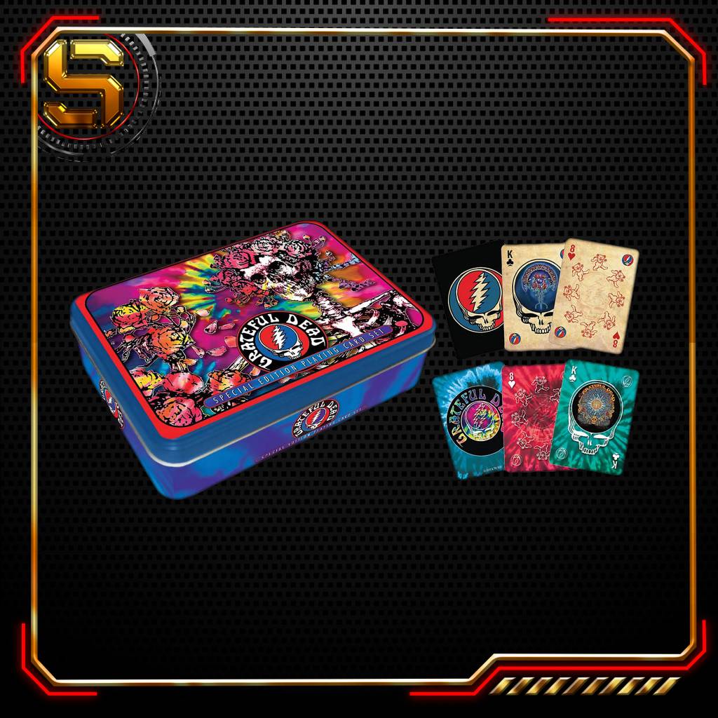 AQUARIUS GRATEFUL DEAD PLAYING CARDS 2 DECK SET