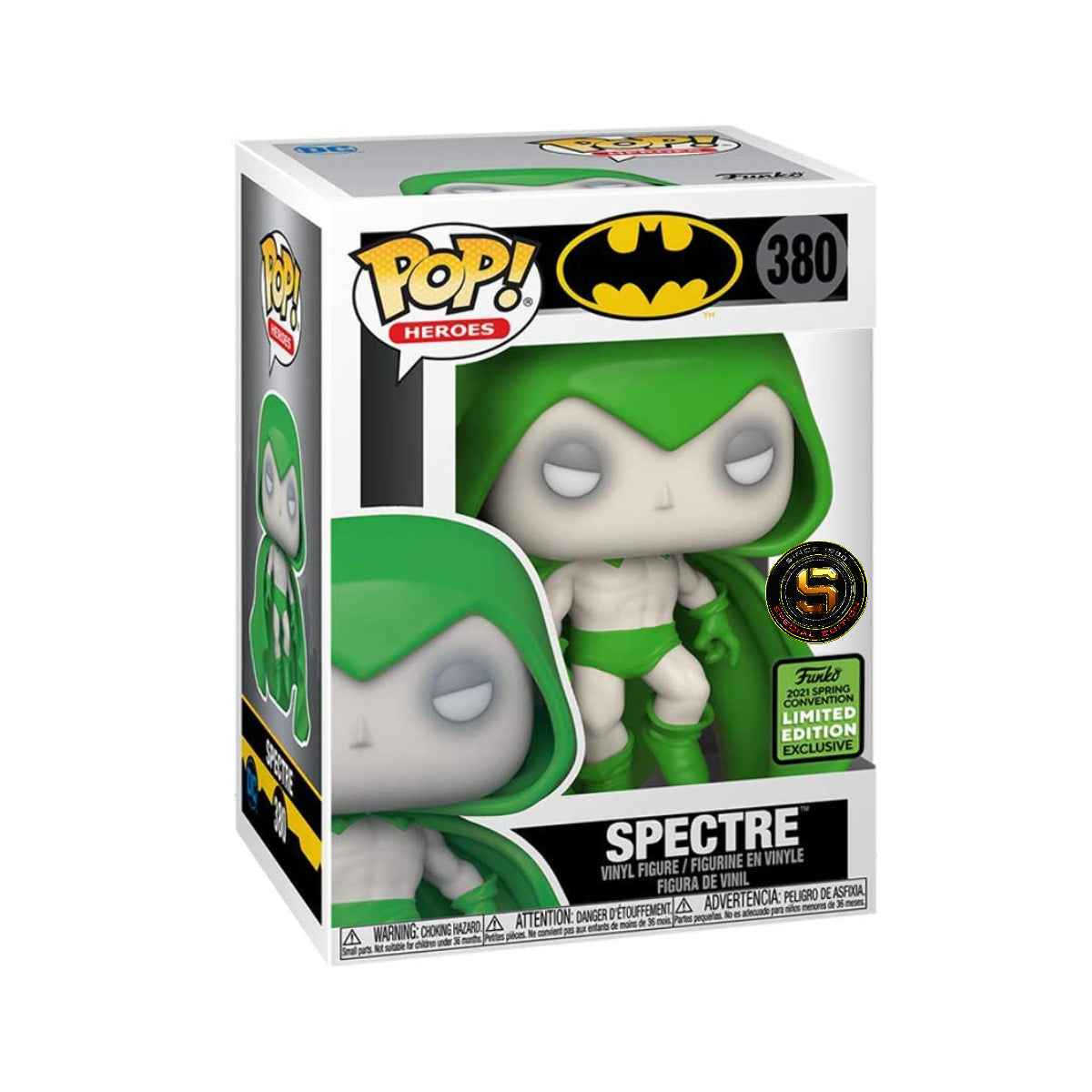 FUNKO POP DC COMICS BATMAN SPECTRE 380 EXCLUSIVO SAHARIS