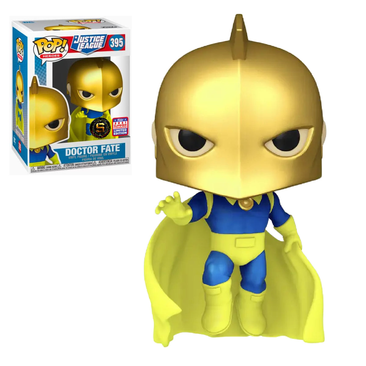 FUNKO POP DC HEROES JUSTICE LEAGUE DOCTOR FATE 395 EXCLUSIVO SAHARIS