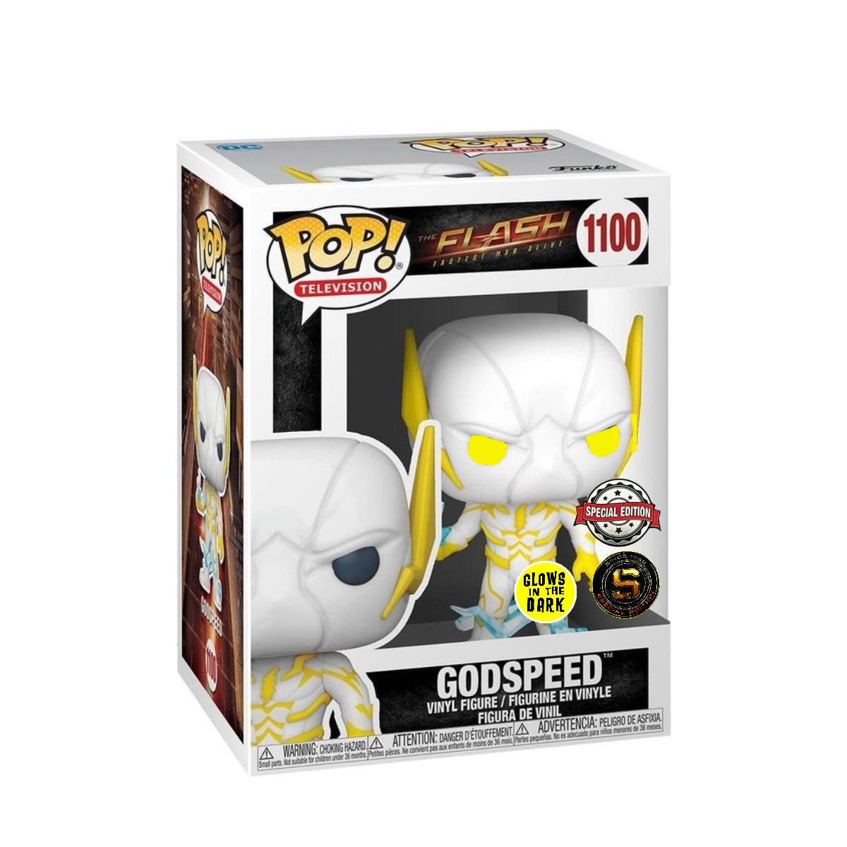 FUNKO POP DC TV THE FLASH GODSPEED 1100 EXCLUSIVO SAHARIS