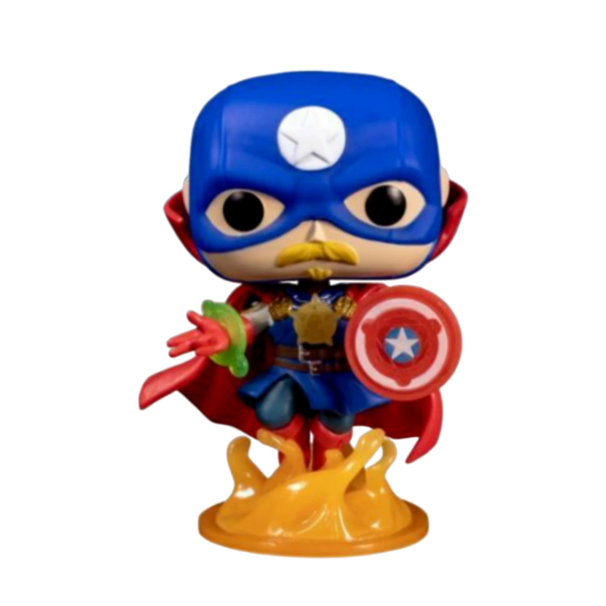 FUNKO POP MARVEL INFINITY WARPS SOLDIER SUPREME 679 EDICION ESPECIAL BRILLA EN LA OBSCURIDAD EXCLUSIVO SAHARIS