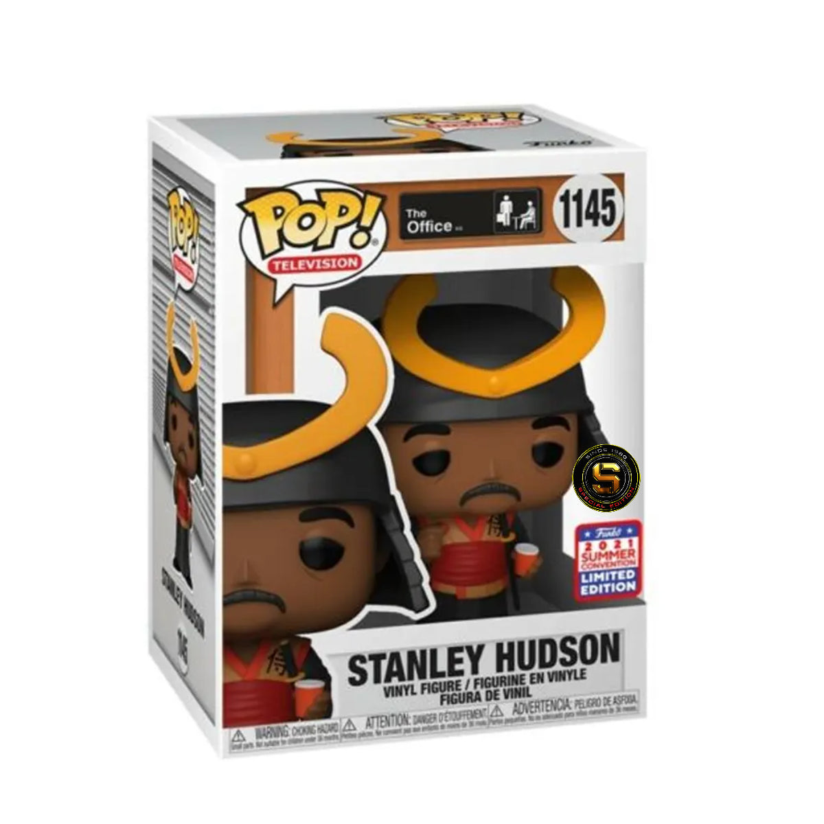 FUNKO POP TV THE OFFICE STANLEY HUDSON 1145 EXCLUSIVO SAHARIS