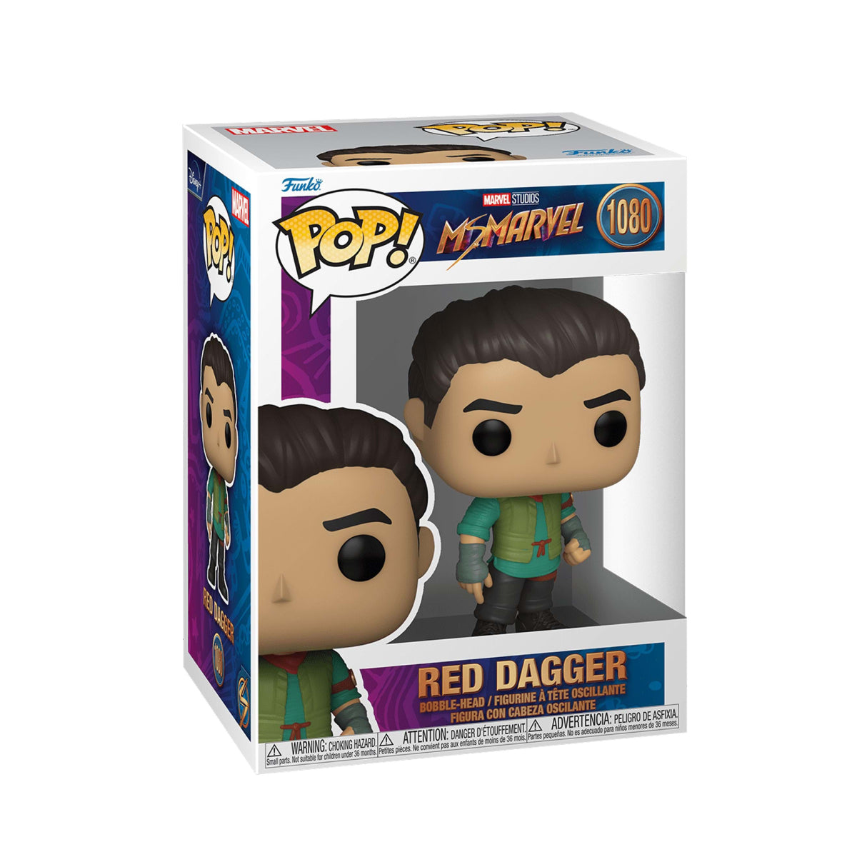 FUNKO POP MARVEL TV MS MARVEL RED DAGGER 1080