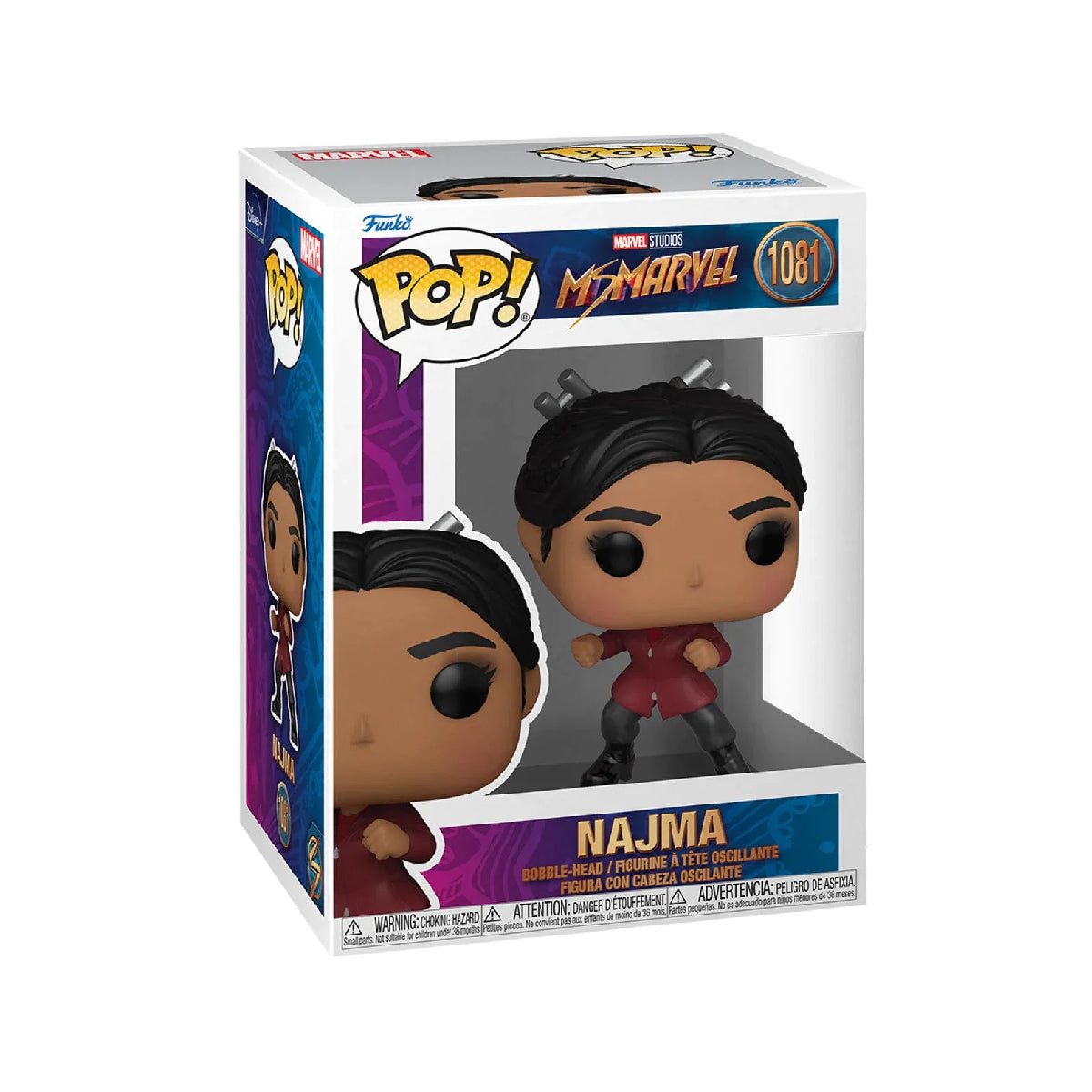 FUNKO POP MARVEL TV MS MARVEL NAJMA 1081