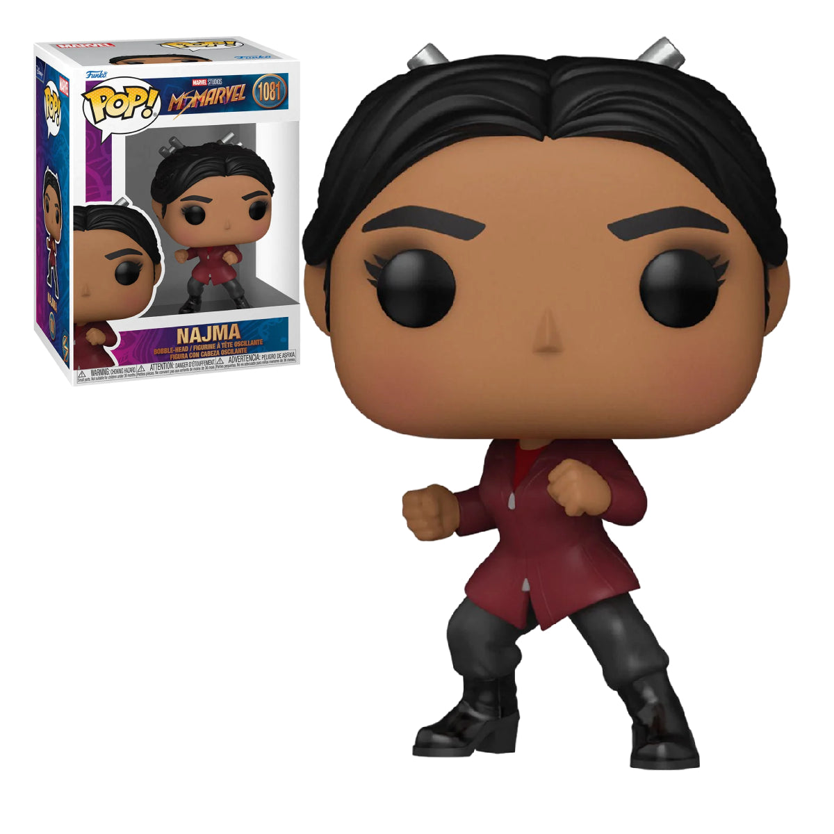 FUNKO POP MARVEL TV MS MARVEL NAJMA 1081