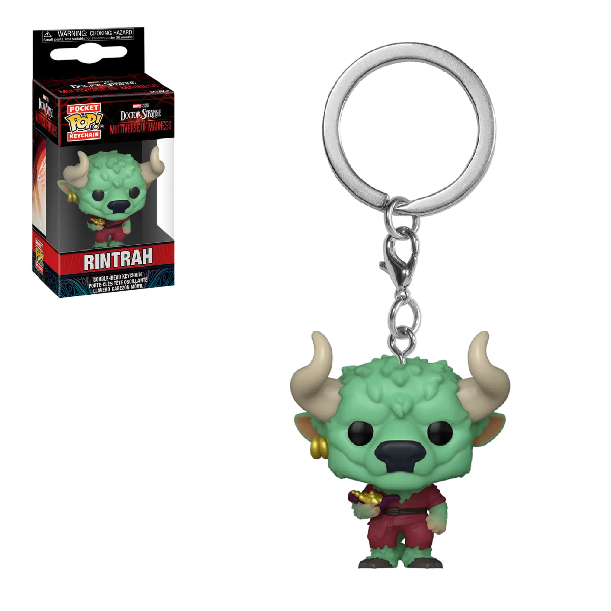FUNKO POP POCKET KEYCHAIN MARVEL STUDIOS DOCTOR STRANGE IN THE MULTIVERSE OF MADNESS RINTRAH