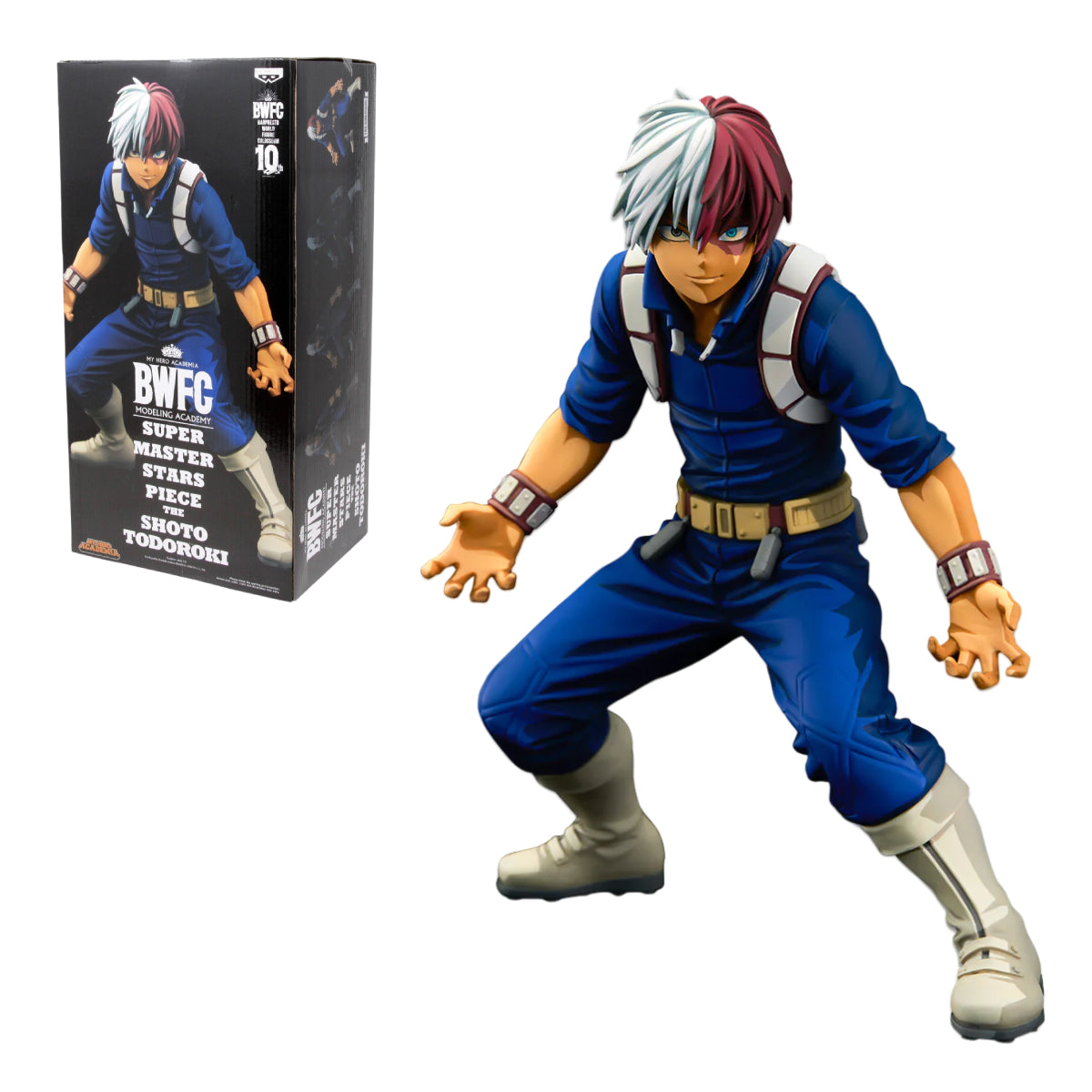 BANPRESTO SUPER MASTER MY HERO ACADEMIA SHOTO TODOROKI STATUE