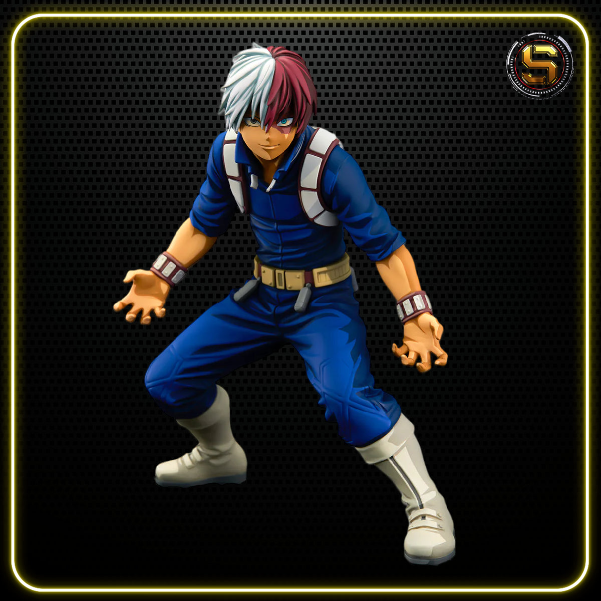 BANPRESTO SUPER MASTER MY HERO ACADEMIA SHOTO TODOROKI STATUE