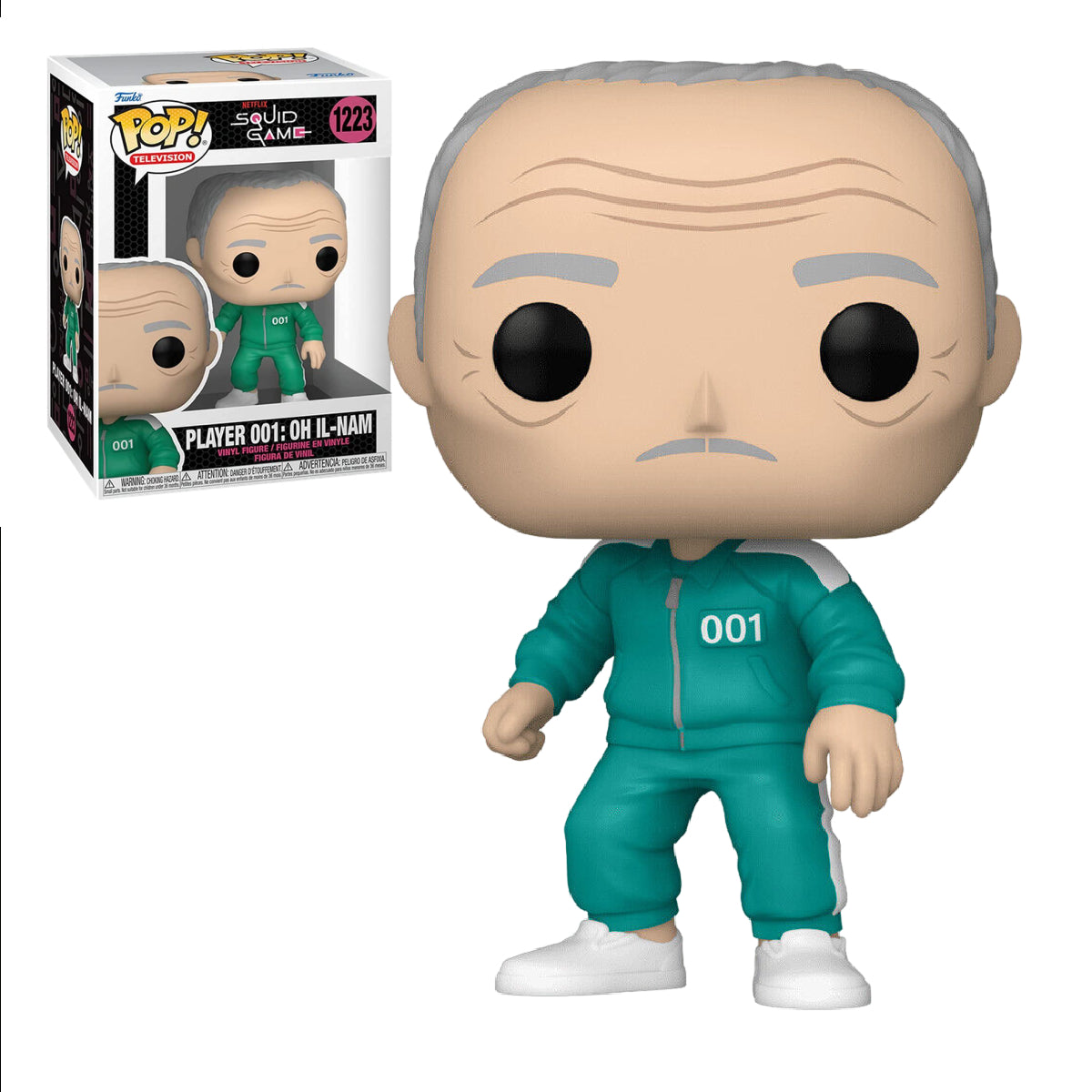 FUNKO POP TV NETFLIX SQUID GAME PLAYER 001 OH IL NAM 1223
