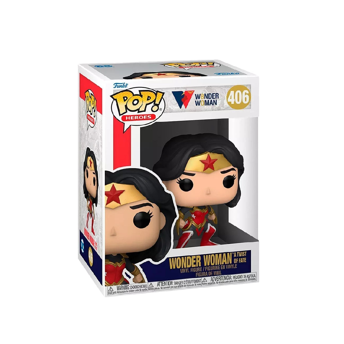FUNKO POP HEROES DC W8NDER W0MAN WONDER WOMAN A TWIST OF FATE 406