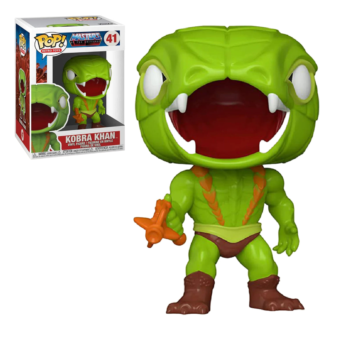 FUNKO POP RETRO TOYS MASTER OF THE UNIVERSE KOBRA KHAN 41
