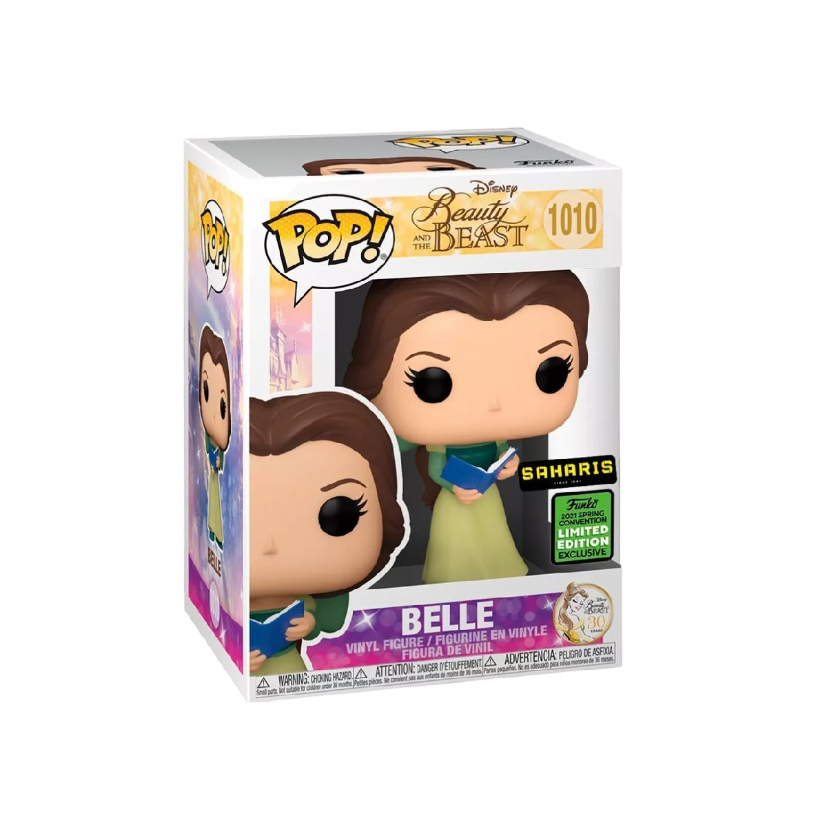FUNKO POP DISNEY BEAUTY AND THE BEAST BELLE 1010 EXCLUSIVO SAHARIS