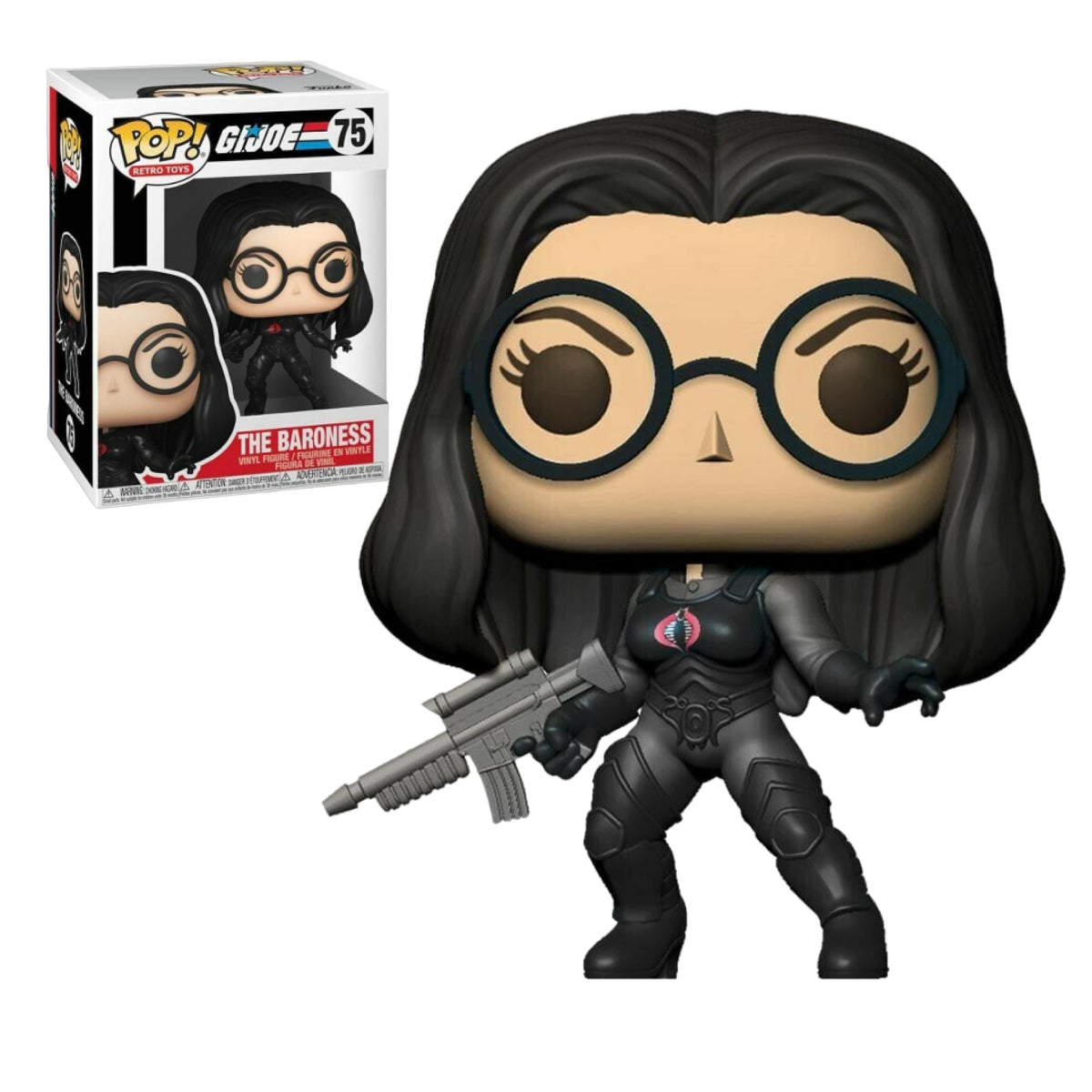 FUNKO POP RETRO TOYS GI JOE THE BARONESS 75