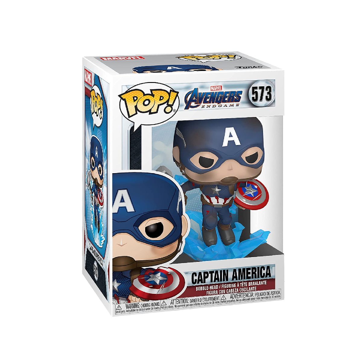 FUNKO POP MARVEL AVENGERS ENDGAME CAPTAIN AMERICA 573