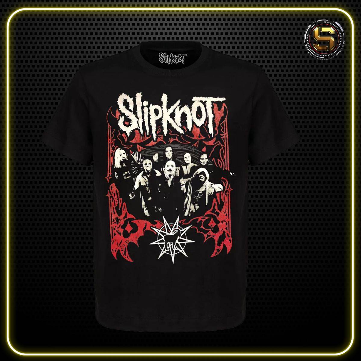 TOXIC PLAYERA ROCKS SLIPKNOT INTEGRANTES