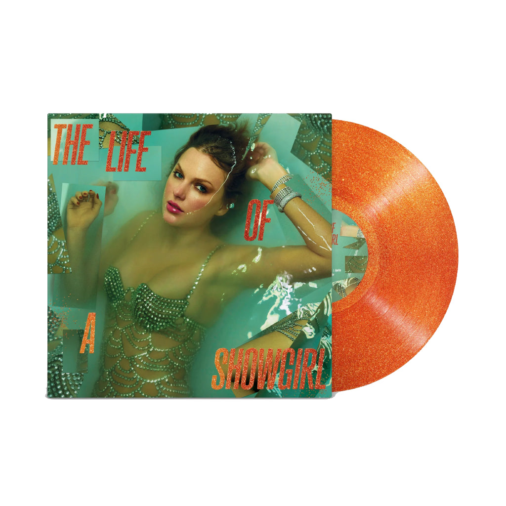 TAYLOR SWIFT / THE LIFE OF A SHOWGIRL: SWEAT AND VANILLA PERFUME (ORANGE GLITTER VINYL)