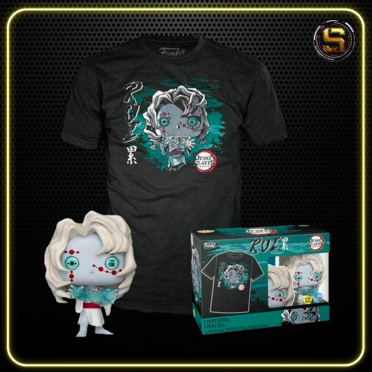 FUNKO POP AND TEE DEMON SLAYER RUI (GW)