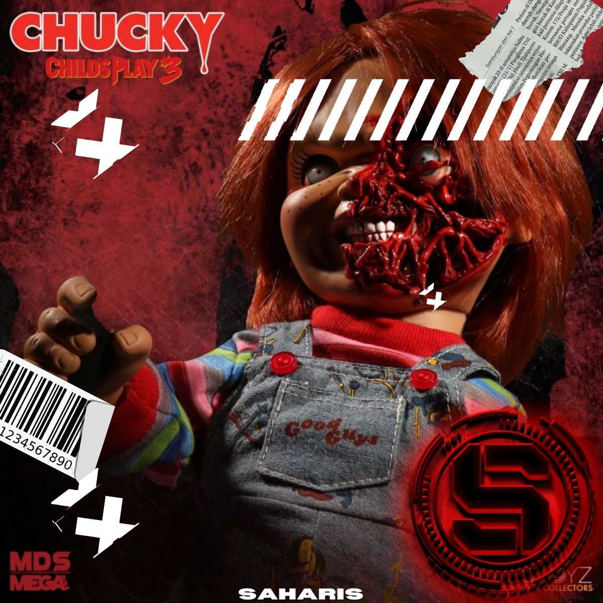 Mezco pizza face sale chucky