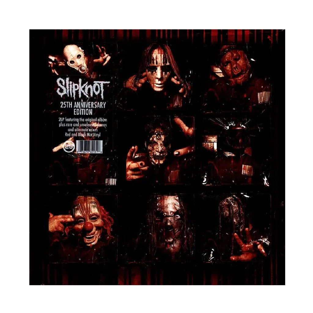 SLIPKNOT / SLIPKNOT (2 LP)(RED AND BLACK MARBLE COLORED VINYL)